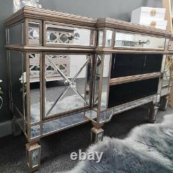 Belfry Large Venetian Mirror Antique Television Stand TV Unit Cabinet Furniture