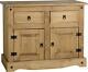 Corona Solid Waxed Pine Sideboard Large Or Small Distressed Waxed Finish