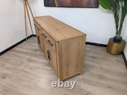 DFS Narelle Natural Oak Large 2 Drawer Sideboard RRP £799