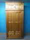 Dovetailed Large Chunky Solid Wood 2door 3drawer Wardrobe +topbox See Shop