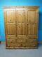 Dovetailed Large Chunky Solid Wood 2door 5drawer Wardrobe H200 W166cm See Shop