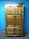 Dovetailed Large Chunky Wide Solid Wood 2door 4drawer Wardrobe-more Items Listed