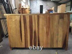 Dovetailed large very heavy solid 3 draw 3 door sideboard Furniture