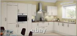 FP+P Matt Cream Kitchen Unit Cupboard Doors & Drawers to fit Howdens Cabinets
