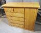 Handmade Dewsbury Solid Pine Antique Large Chest Of Drawers With Door Assembled