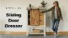 How To Build A Sliding Door Dresser With Drawers
