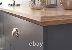 Kendal 3 Door 2 Drawer Large Sideboard Slate Blue