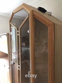 LARGE Art Decor Style Beech Veneer Modular Sideboard/Living Room Cabinets