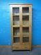 Large Chunky Solid Oak Wood 2door Drawer Display Cabinet Bookcase See Our Shop