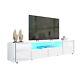Led Tv Unit Cabinet Large Storage Sideboard High Gloss Front Body Drawers Door