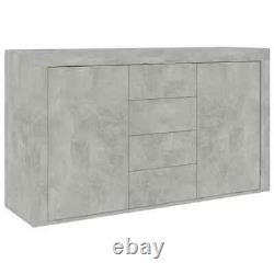 Large 2 Door 4 Drawer Sideboard Storage Cabinet Cupboard TV Cupboard Furniture