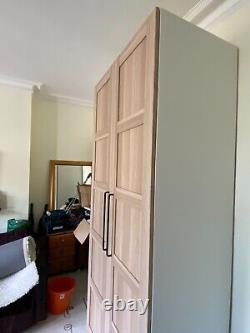 Large 2 Door Wardrobe With 2 Drawers