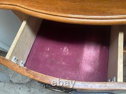 Large Brown Wooden Display Cabinet Dresser with Drawers & Cupboards Kitchen Unit