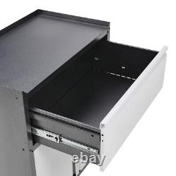Large Filing Cabinets Printer Stand Pedestal Lockable Office Cabinet BedsideDesk