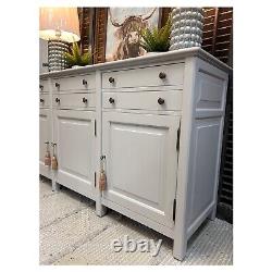 Large Grey Contemporary Painted Sideboard 175cm Long Delivery