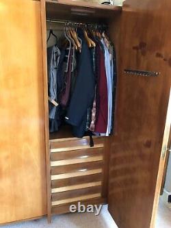 Large Old Wardrobe with 4 Doors and 11 Drawers