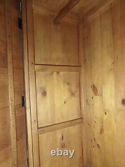 Large Reclaimed Wood 2 Door 4 Drawer Double Wardrobe
