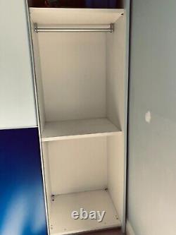 Large Solid Double Wardrobe With Sliding Doors