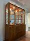 Large Wooden Display Cabinet (glass Doors, Drawers & Cupboards)