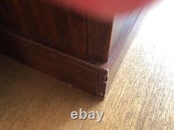 Large oak effect, 3 drawer sideboard