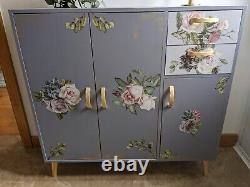 Large painted Sideboard Cabinet with Doors & Drawers