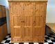 Large Solid Pine Triple Door Wardrobe With Three Drawers Four Shelves Delivery