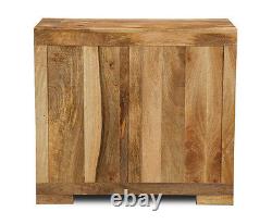 Light Mango Wood Large Sideboard (h68l)