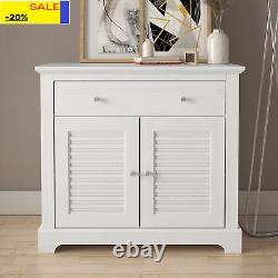 Milan 2 Door 1 Drawer Sideboard Cabinet Storage Organizer for Your Home Stor