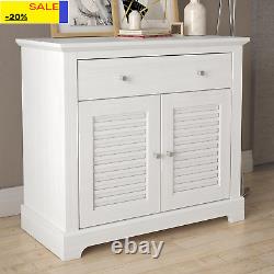 Milan 2 Door 1 Drawer Sideboard Cabinet Storage Organizer for Your Home Stor