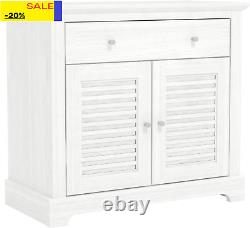 Milan 2 Door 1 Drawer Sideboard Cabinet Storage Organizer for Your Home Stor