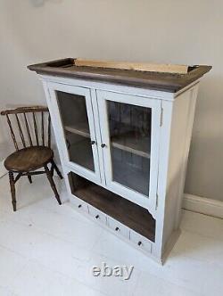 New Large Tall Chunky White Reclaimed Wood Dresser Unit Barker & Stonehouse