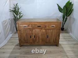 Oak Furnitureland Bali Solid Mango Wood Large Sideboard RRP £499.99