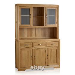 Oak Furnitureland Bevel Natural Solid Oak Large Sideboard RRP £424.99