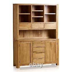 Oak Furnitureland Large Dresser Romsey Natural Solid Oak RRP £999.99