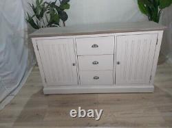 Oak Furnitureland Large Sideboard Solid Hardwood Brompton RRP £549.99