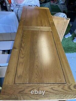 Oak Furnitureland Orrick Rustic Solid Oak Large Sideboard RRP £469.99