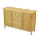 Oak Large Sideboard Cabinet 2 Door Chest Of 3 Drawer Storage Cupboard Livingroom