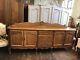 Quality / Vintage French Louis Xv Style 4 Door/4 Drawer Large Sideboard