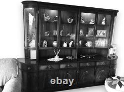 Rare & Large Grange Mahogany Style Bookcase Display Cabinet. FREE DELIVERY