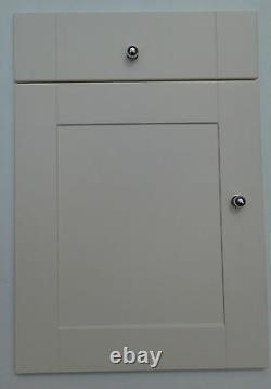 Replacement Matt Cream Shaker Kitchen Unit Cupboard Doors fit Howdens Kitchens