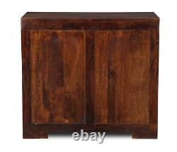 Solid Mango Wood Large Sideboard New Indian Furniture