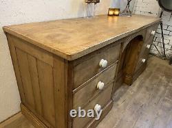 Stunning Large Old Early Victorian Country House Pine Dresser / Sideboard