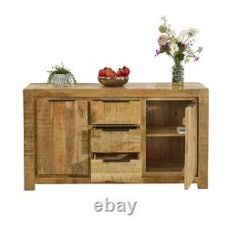 Surrey solid wood large sideboard 2 door 3 drawer