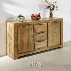 Surrey solid wood large sideboard 2 door 3 drawer