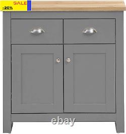 Timber Art Design UK Lisbon Sideboard Storage Cupboard with 2 Doors & 2 Drawers