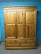 Used Dovetailed Large Solid Wood 2door 5drawer Wardrobe H211 W162cm- See Shop