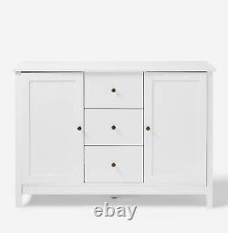 White Large Sideboard Cabinet Cupboard