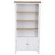 White & Washed Oak Bedside Cabinet Chests Of Drawers Wardrobe Beds Eartham