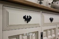 Buffet Console en Chêne Massif Jeune Toledo pour Cuisine Showhome