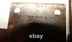 Clés de verrouillage de porte d'armoire en laiton et en acier vintage de l'époque antique 1890-1920 - GRAND LOT